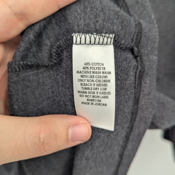 Gray Kim Rogers 3/4 Sleeve V Neck Pullover Top Size XXL 2XL - Picture 4 of 4